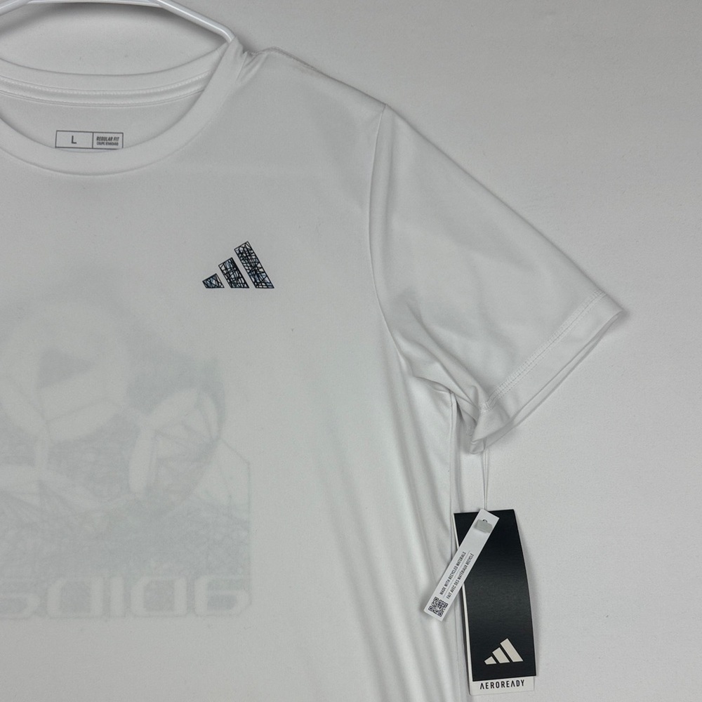 Adidas Men's Classic White Tee - Picture 2 of 6